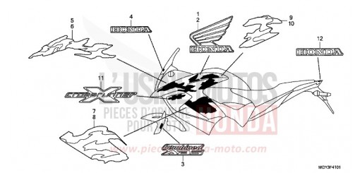 MARQUE (2) VFR800XD de 2013